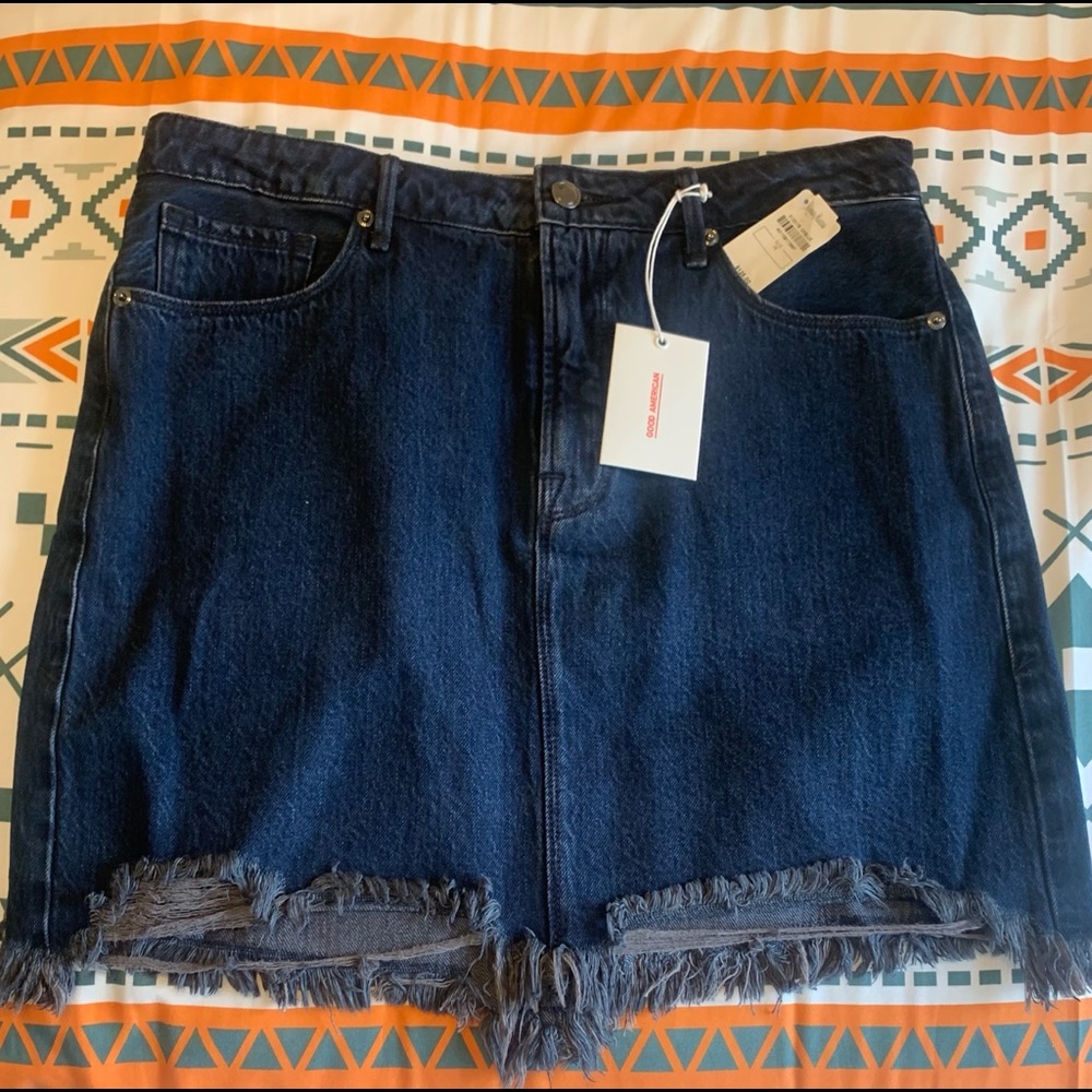 Good American Denim Skirt